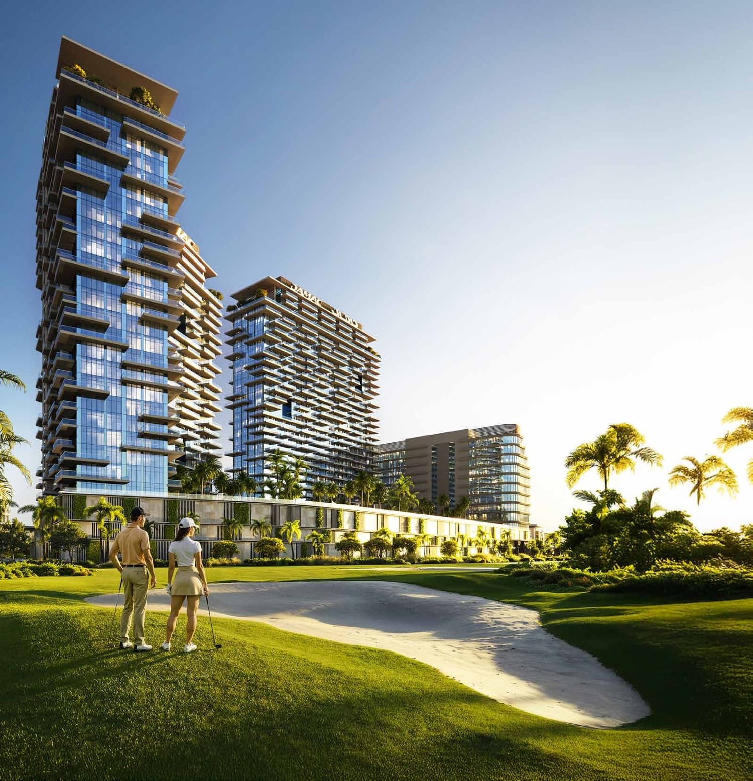 Damac District Tower A, image 3 of 13. Render supplied by developer.