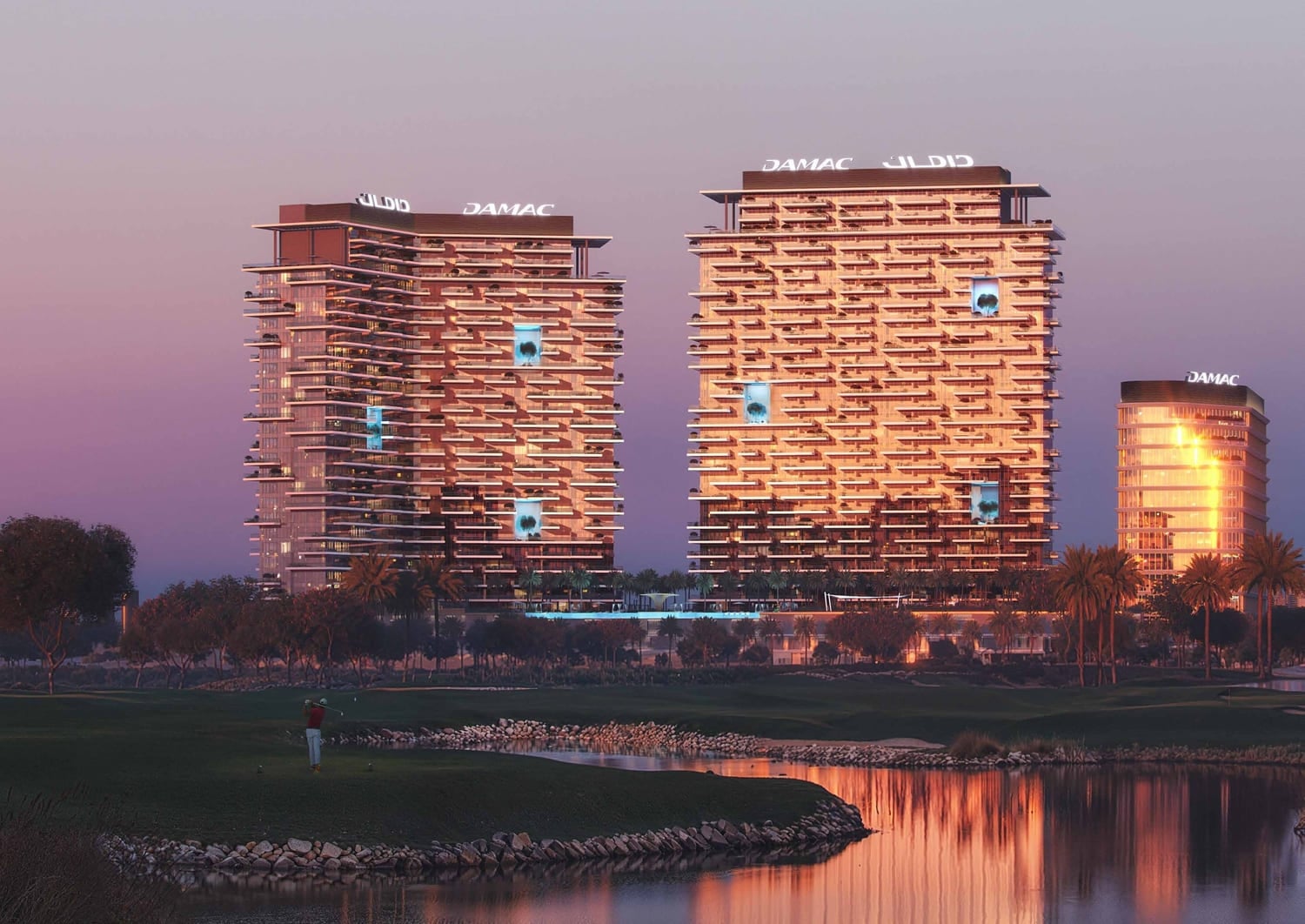 Damac District Tower A, image 4 of 13. Render supplied by developer.