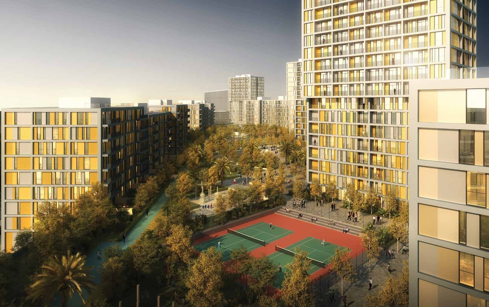 Dania by Deyaar Development, Dubai Production City. Render supplied by developer.