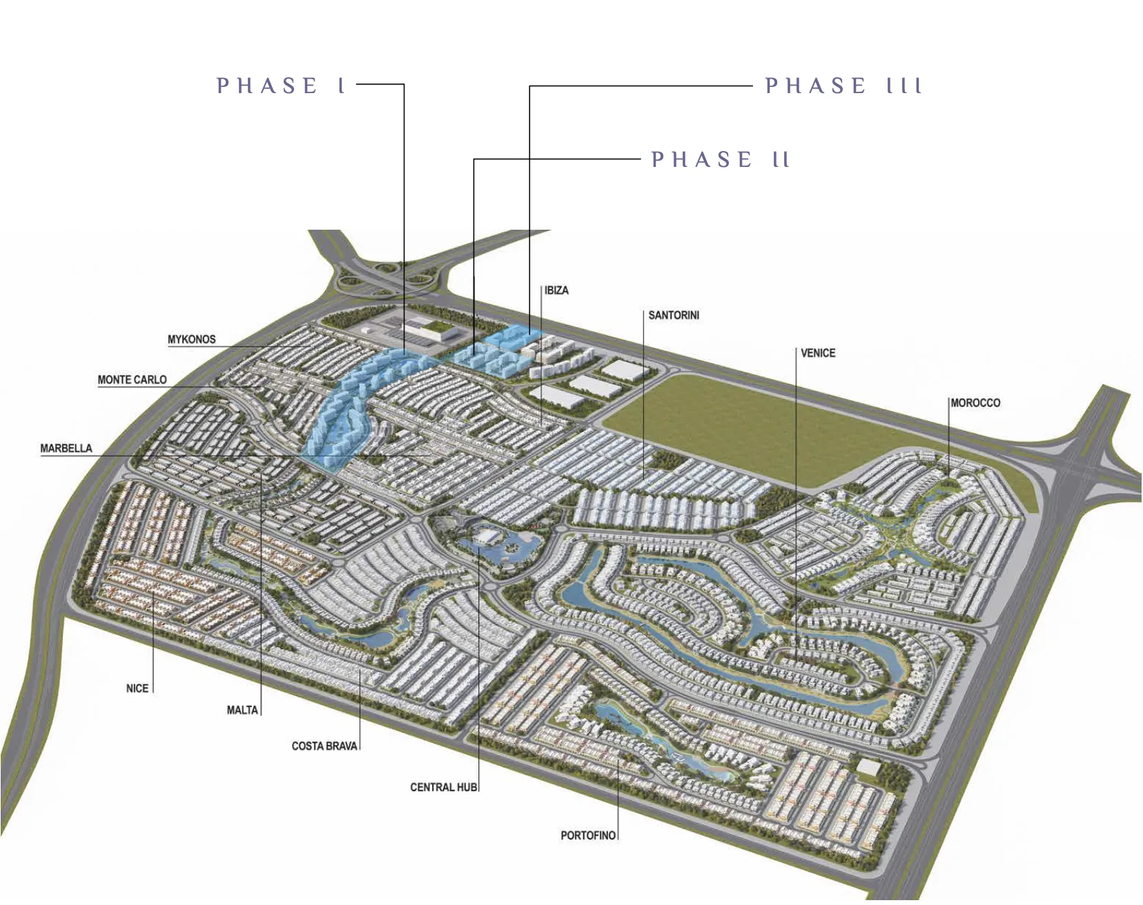Damac Lagoons Views 13, image 11 of 11. Render supplied by developer.