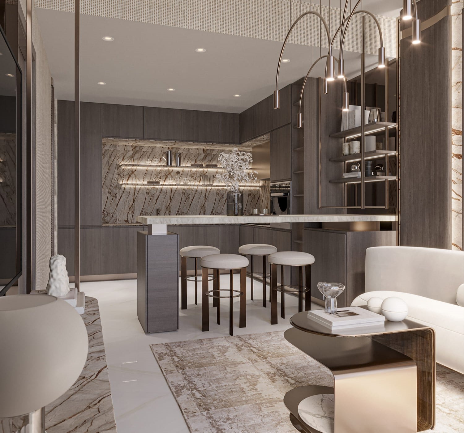 Laya Courtyard, image 4 of 12. Render supplied by developer.