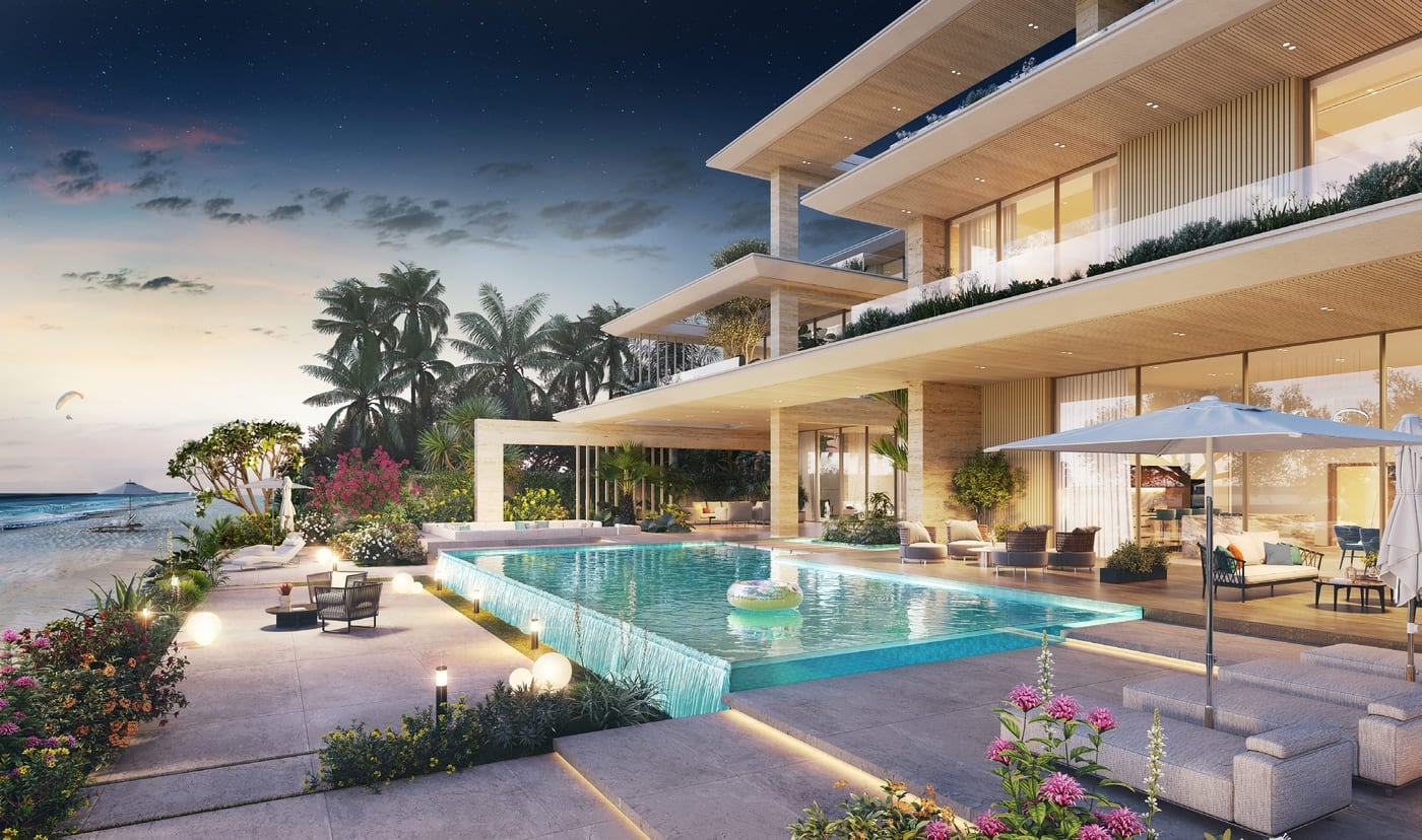 Al Thuraya Island by Ajmal Makan, Al Hamriya. Render supplied by developer.