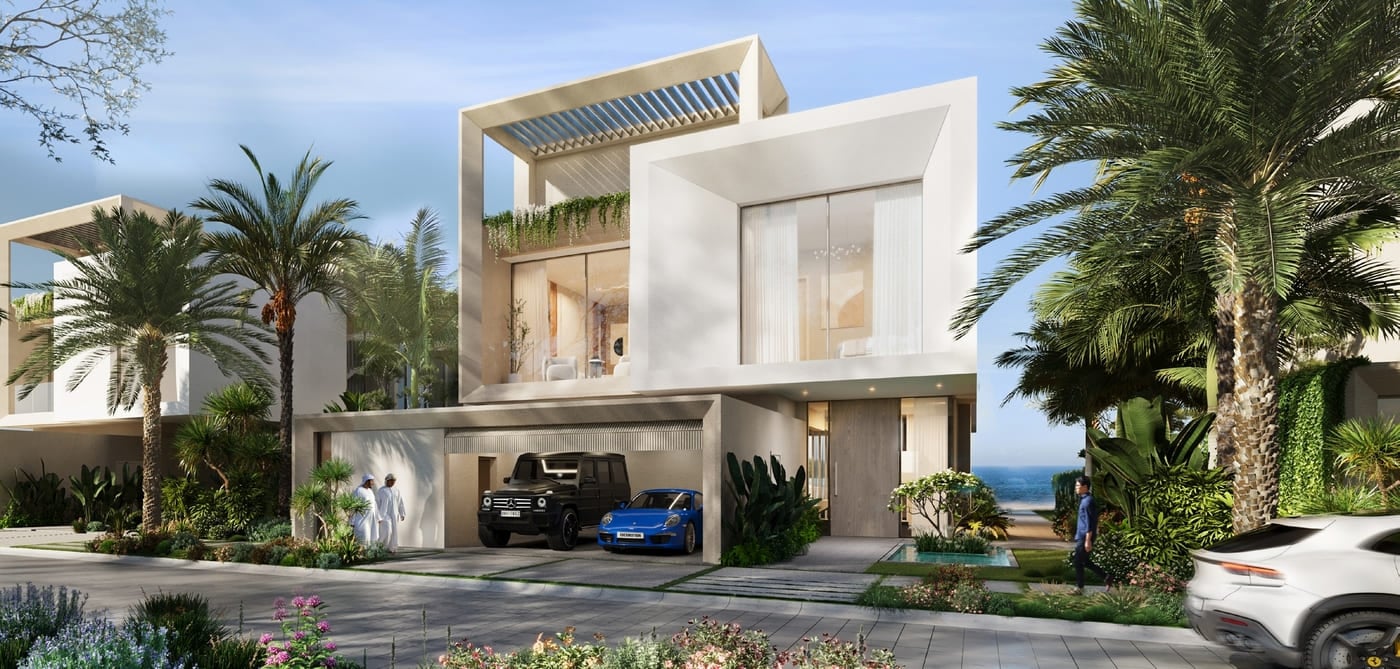 Al Thuraya Island by Ajmal Makan, image 2 of 16. Render supplied by developer.