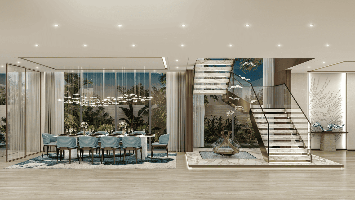 Al Thuraya Island by Ajmal Makan, image 10 of 16. Render supplied by developer.