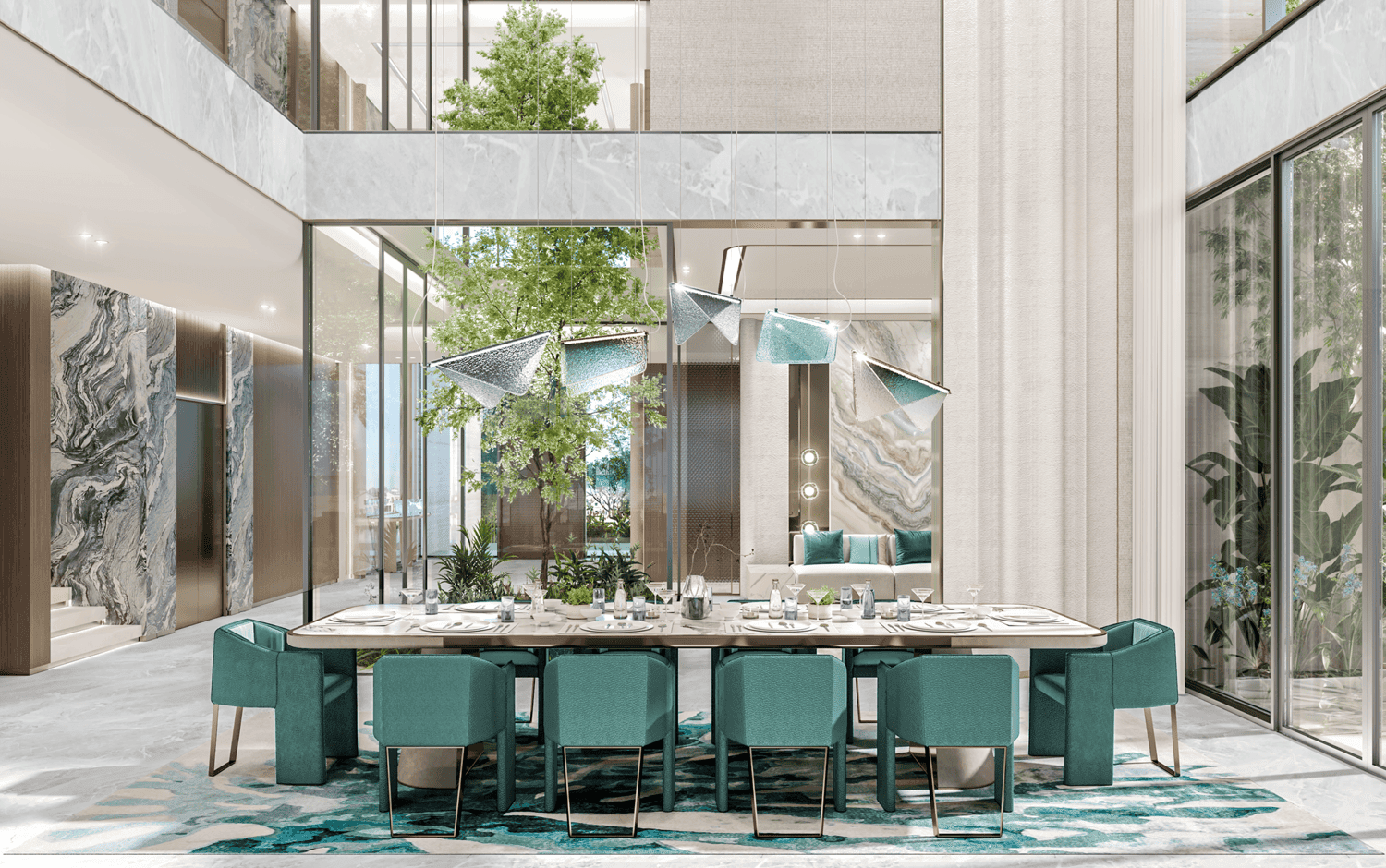 Al Thuraya Island by Ajmal Makan, image 13 of 16. Render supplied by developer.