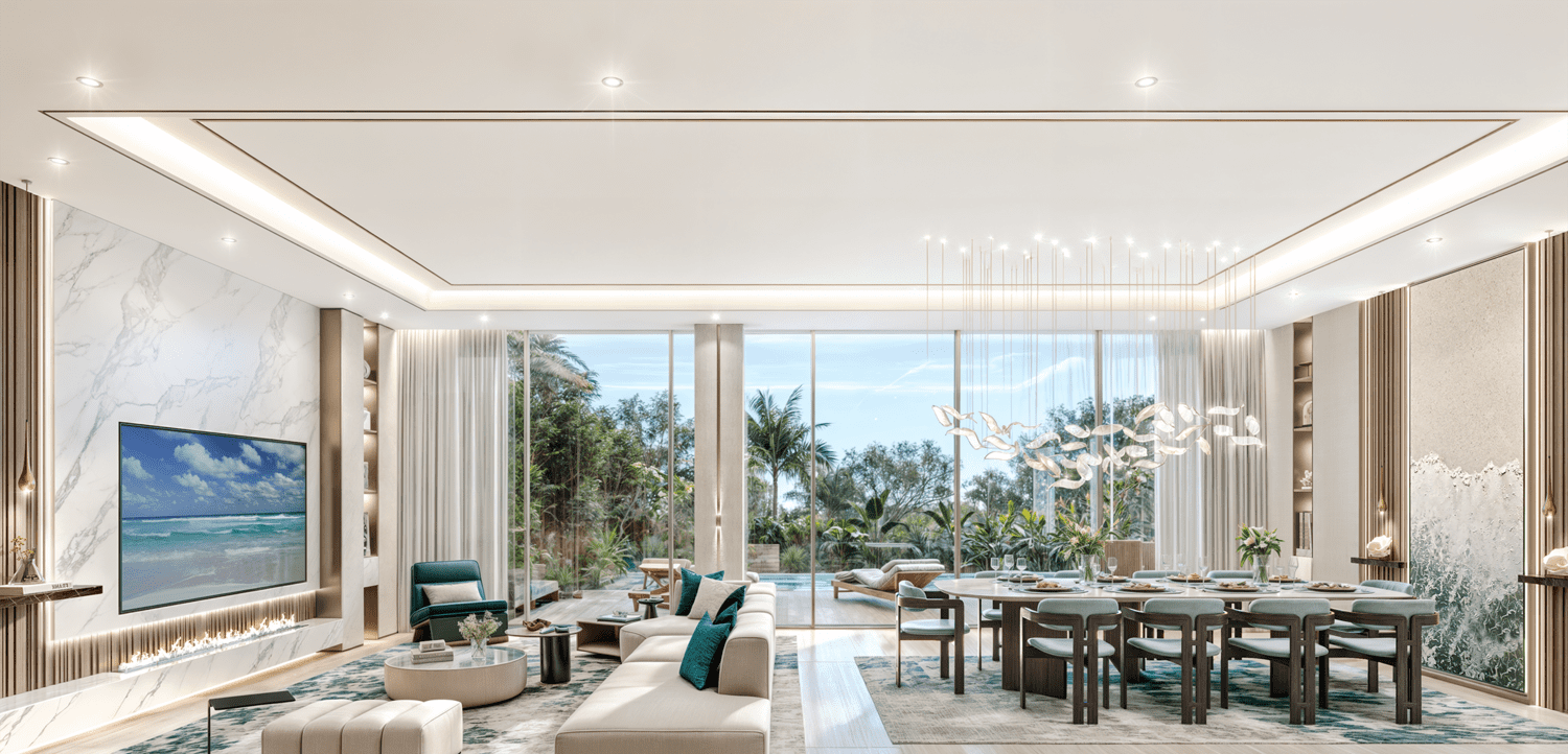 Al Thuraya Island by Ajmal Makan, image 14 of 16. Render supplied by developer.