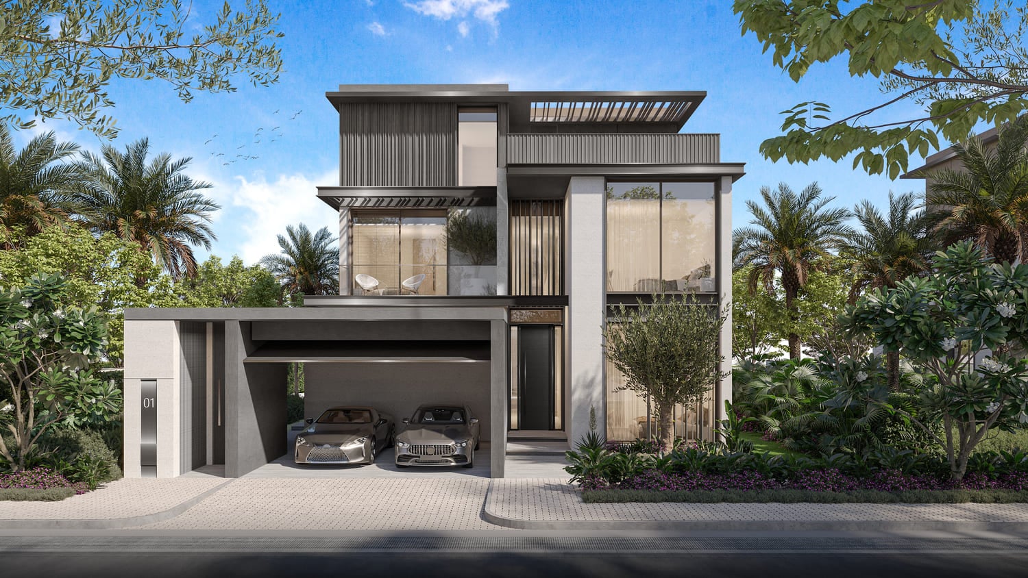Nad Al Sheba Gardens Phase 8 by Meraas, image 4 of 33. Render supplied by developer.