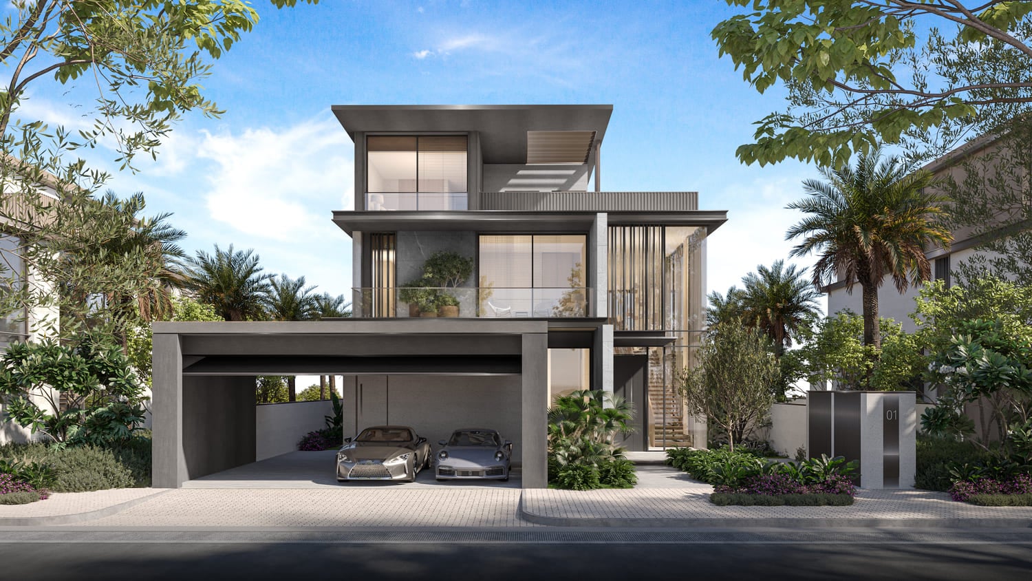 Nad Al Sheba Gardens Phase 8 by Meraas, image 8 of 33. Render supplied by developer.