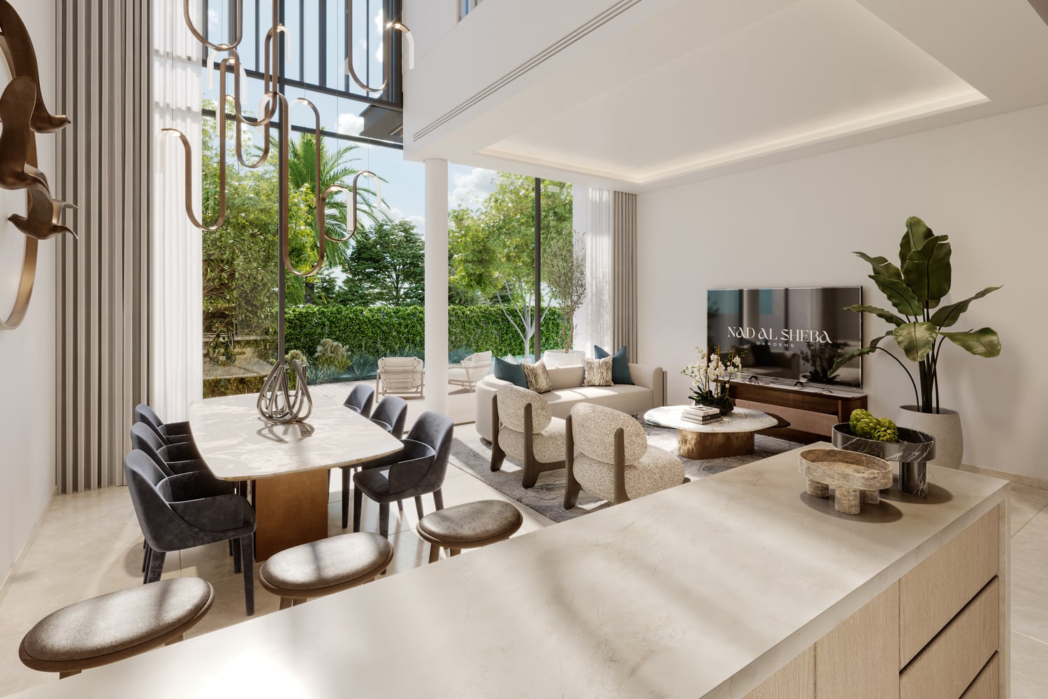 Nad Al Sheba Gardens Phase 8 by Meraas, image 29 of 33. Render supplied by developer.