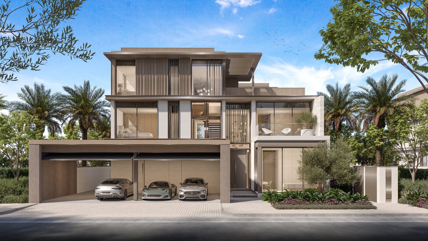 Nad Al Sheba Gardens Phase 8 by Meraas, image 10 of 33. Render supplied by developer.