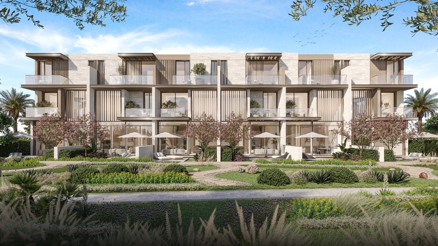 Nad Al Sheba Gardens Phase 8 by Meraas, image 13 of 33. Render supplied by developer.