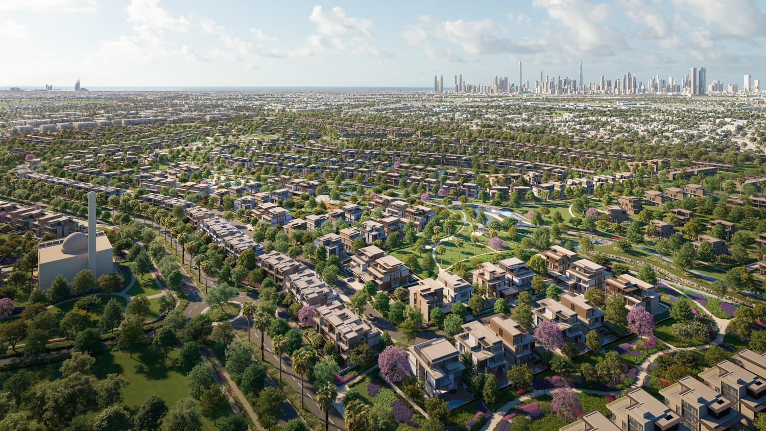 Nad Al Sheba Gardens Phase 8 by Meraas, image 19 of 33. Render supplied by developer.