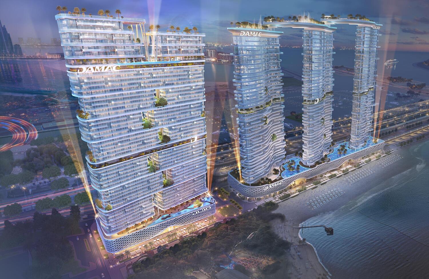 Damac Bay 2, image 1 of 13. Render supplied by developer.