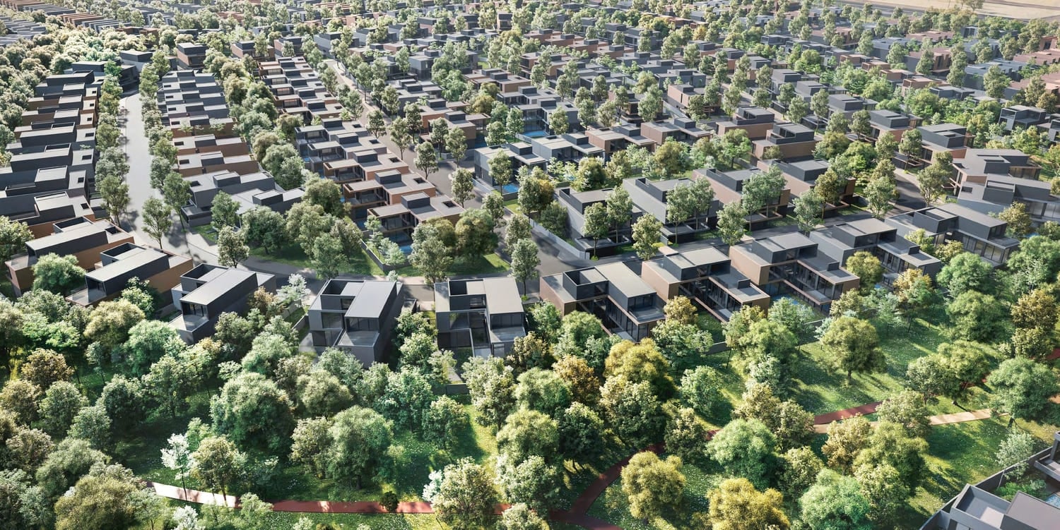 Masaar Robinia by ARADA, image 13 of 21. Render supplied by developer.