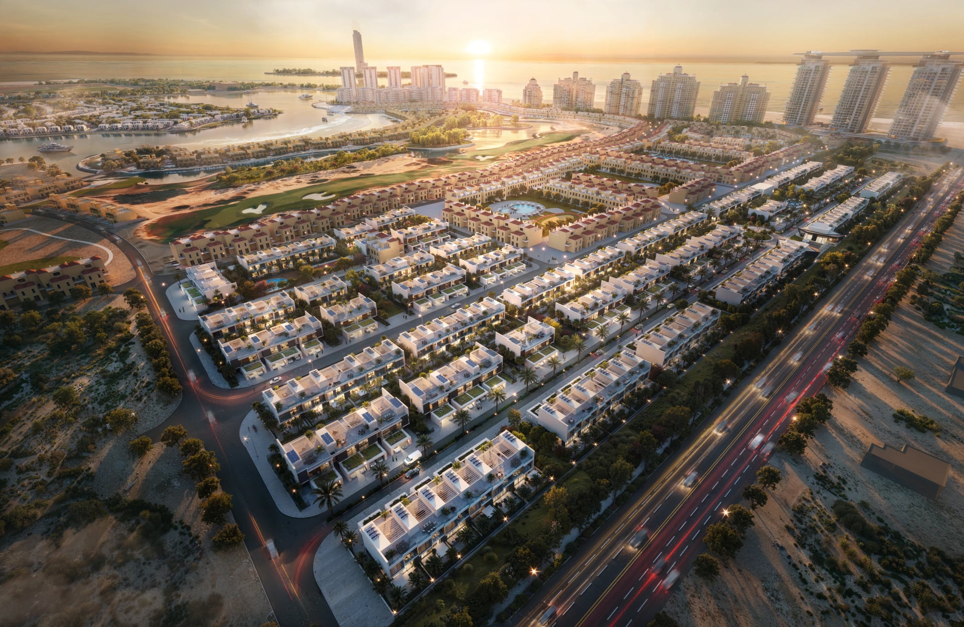 Aila Homes by Al Hamra Real Estate Developer, image 5 of 5. Render supplied by developer.