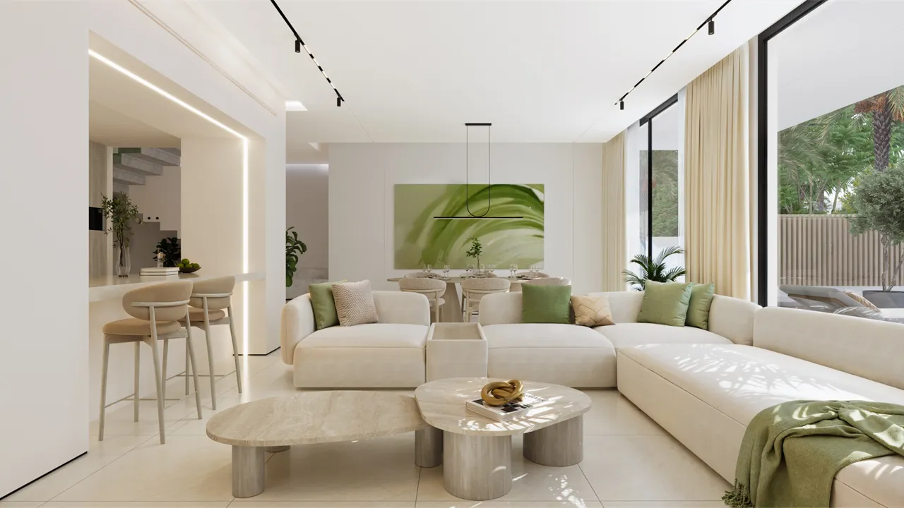 Aila Homes by Al Hamra Real Estate Developer, image 2 of 5. Render supplied by developer.