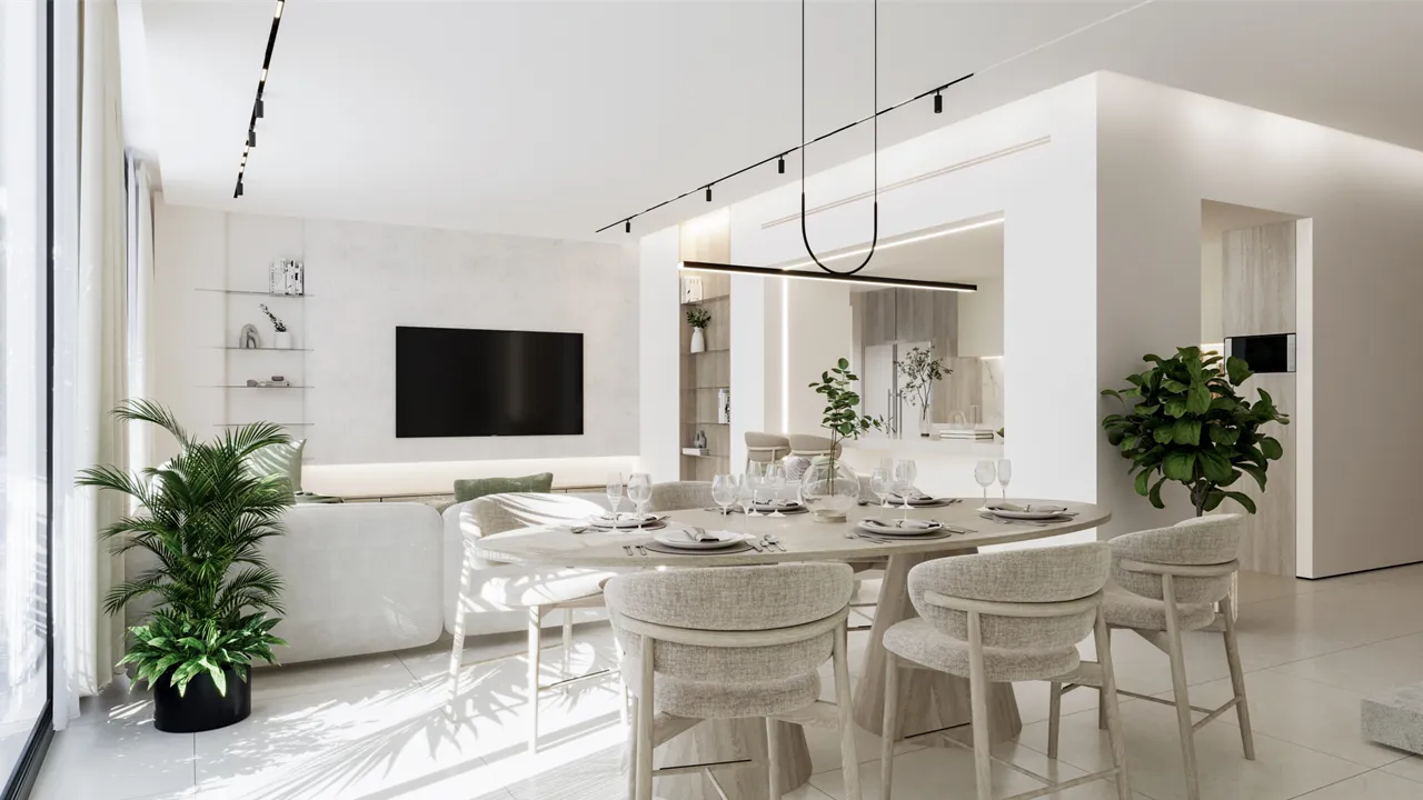 Aila Homes by Al Hamra Real Estate Developer, image 3 of 5. Render supplied by developer.