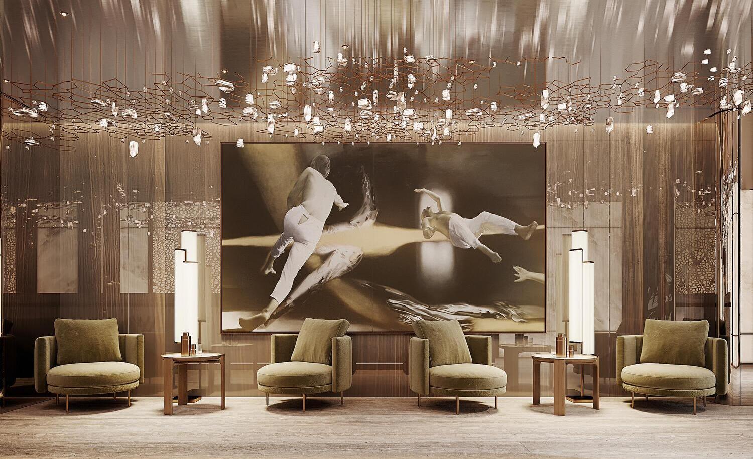 Waldorf Astoria Residences by Al Hamra Real Estate Developer, image 3 of 14. Render supplied by developer.