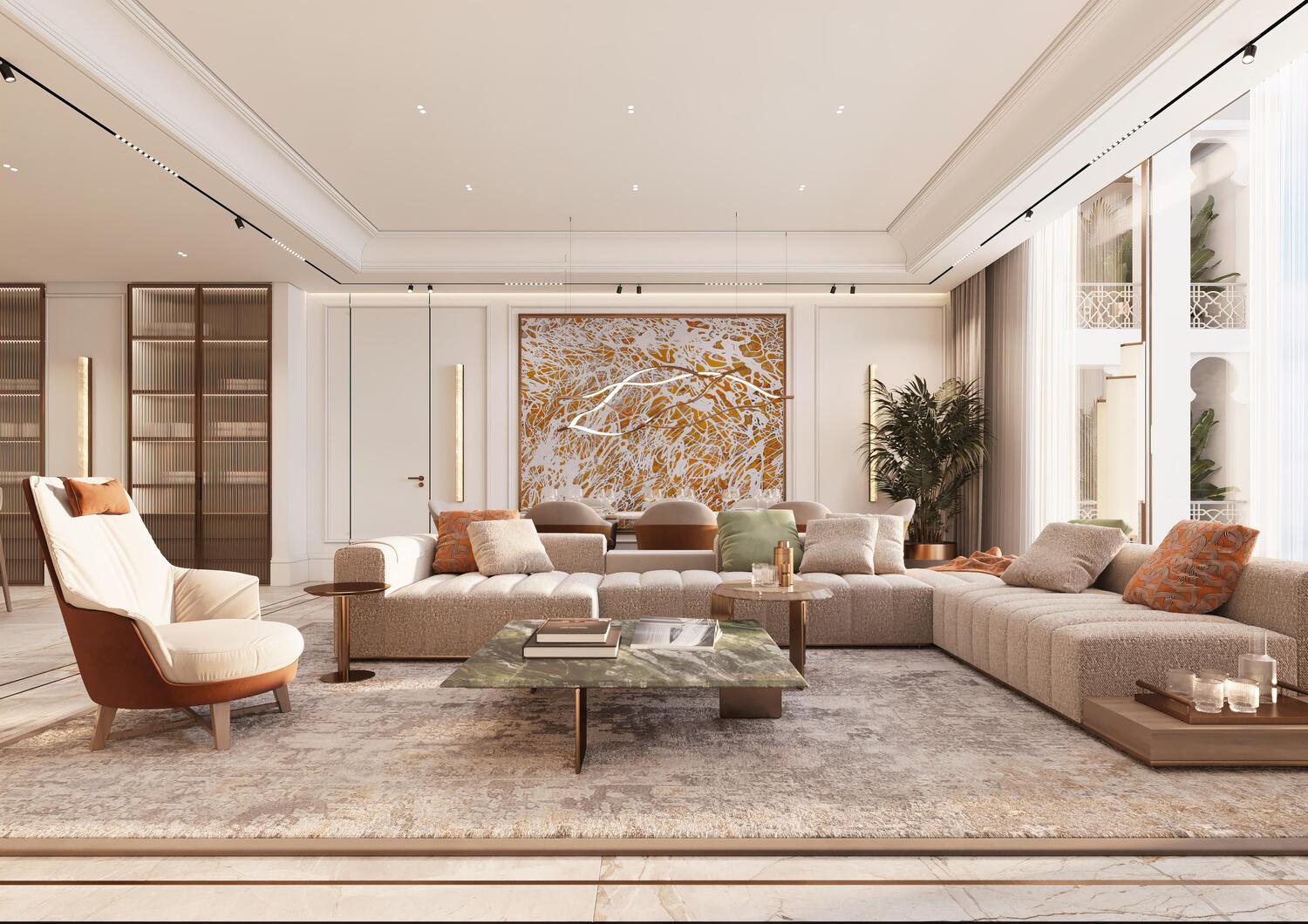 Waldorf Astoria Residences by Al Hamra Real Estate Developer, image 4 of 14. Render supplied by developer.