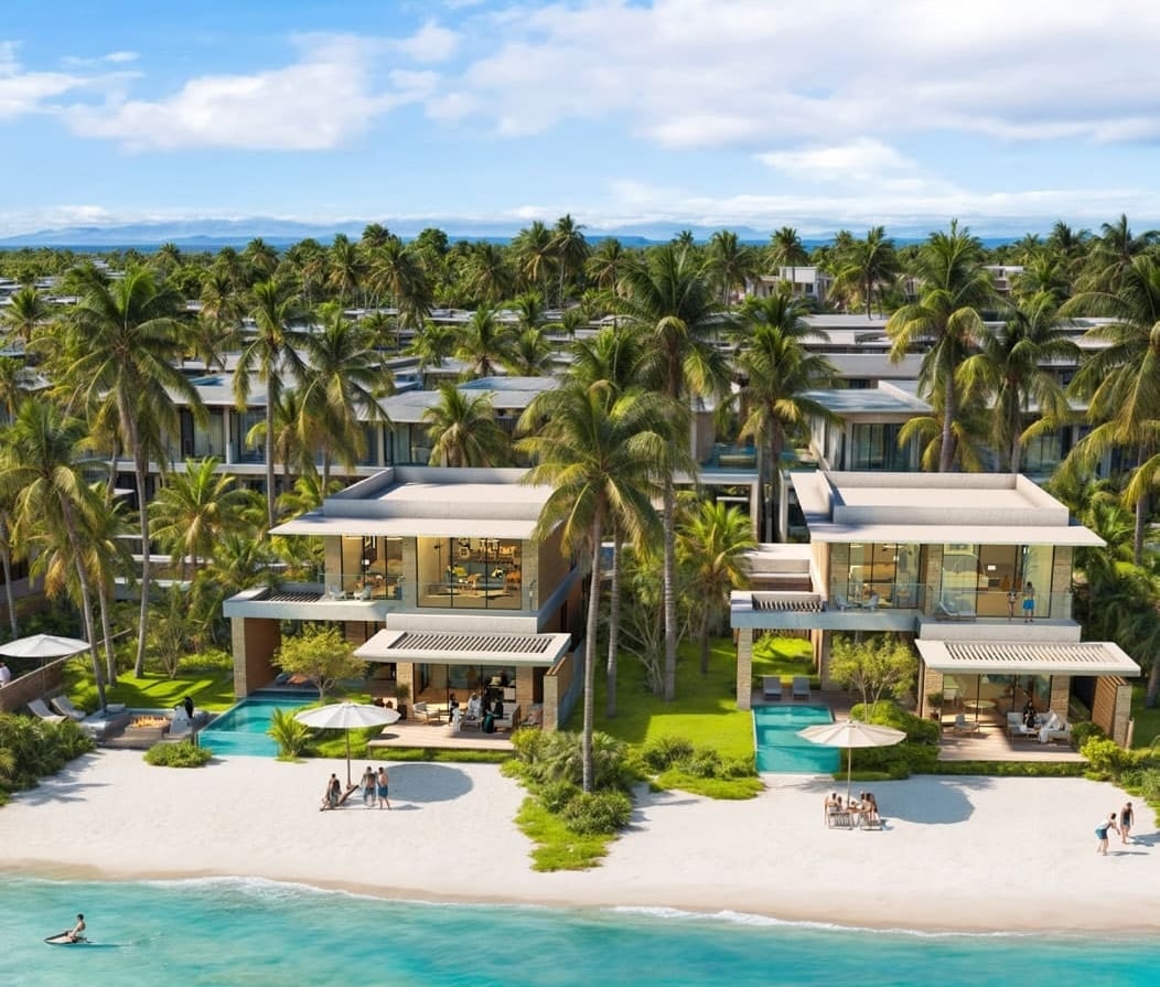 The View Island by Ajmal Makan, Al Hamriya. Render supplied by developer.