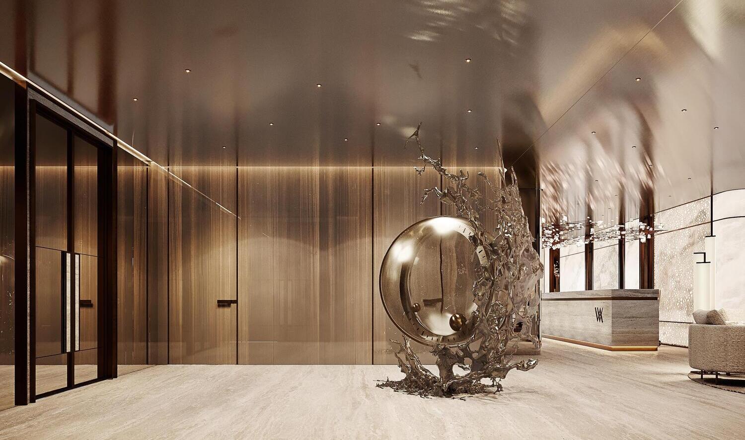 Waldorf Astoria Residences by Al Hamra Real Estate Developer, image 14 of 14. Render supplied by developer.