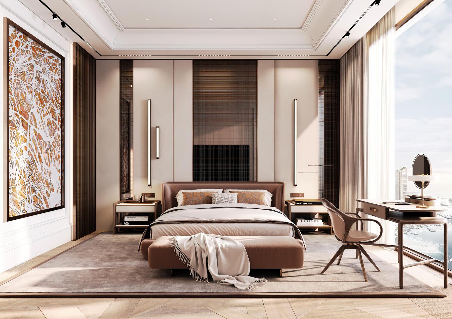 Waldorf Astoria Residences by Al Hamra Real Estate Developer, image 7 of 14. Render supplied by developer.