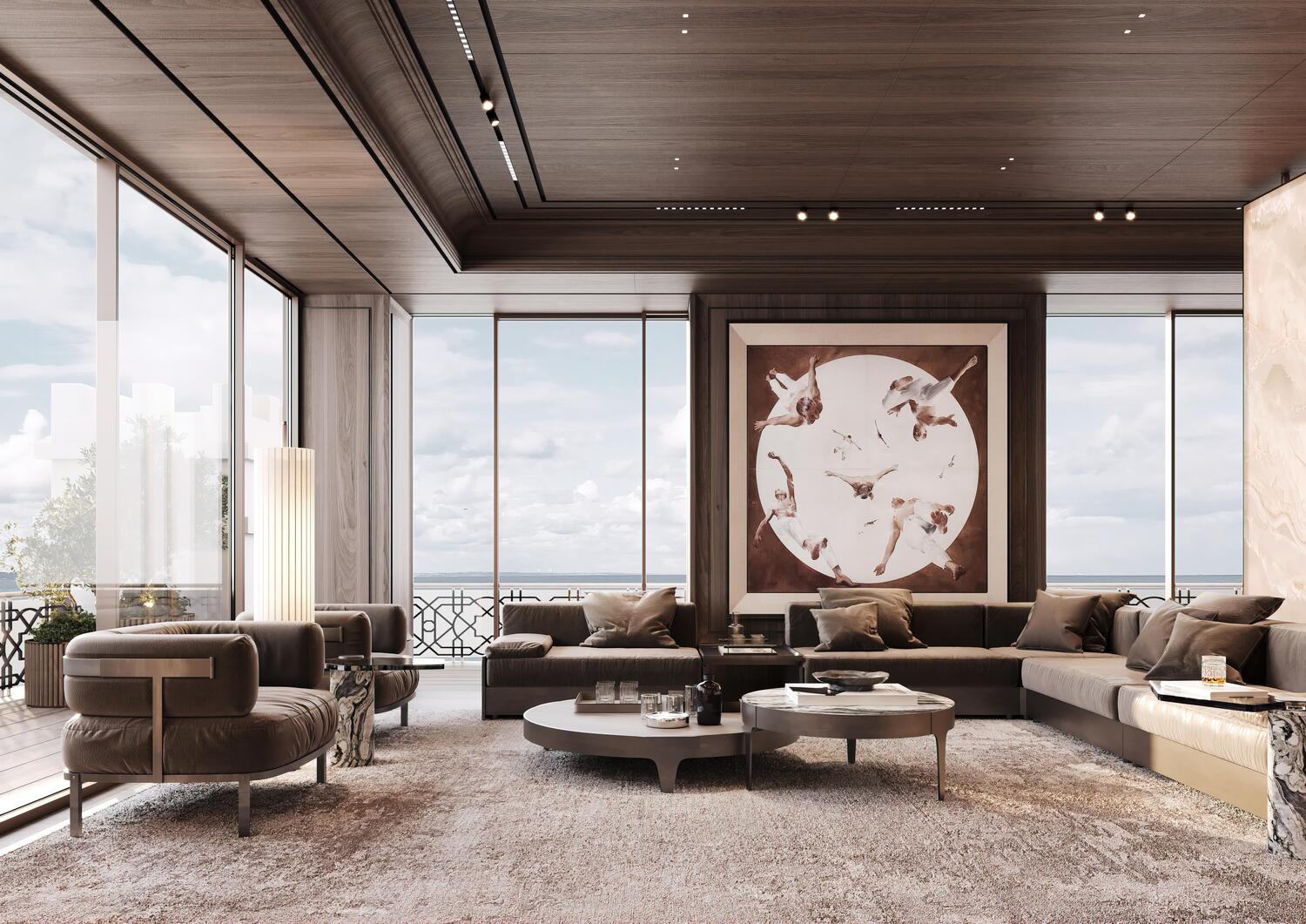 Waldorf Astoria Residences by Al Hamra Real Estate Developer, image 10 of 14. Render supplied by developer.