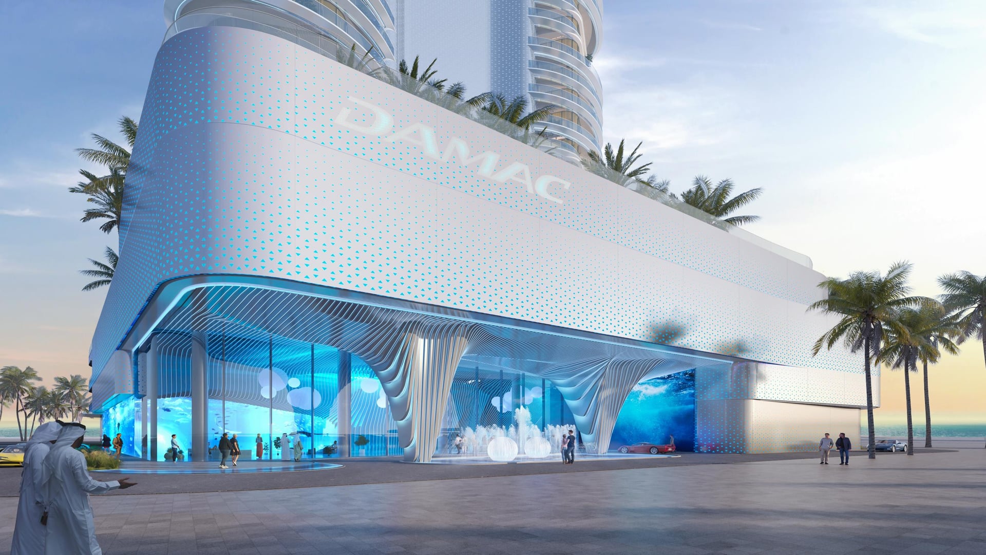 Damac Casa in Dubai Media City, render supplied by developer