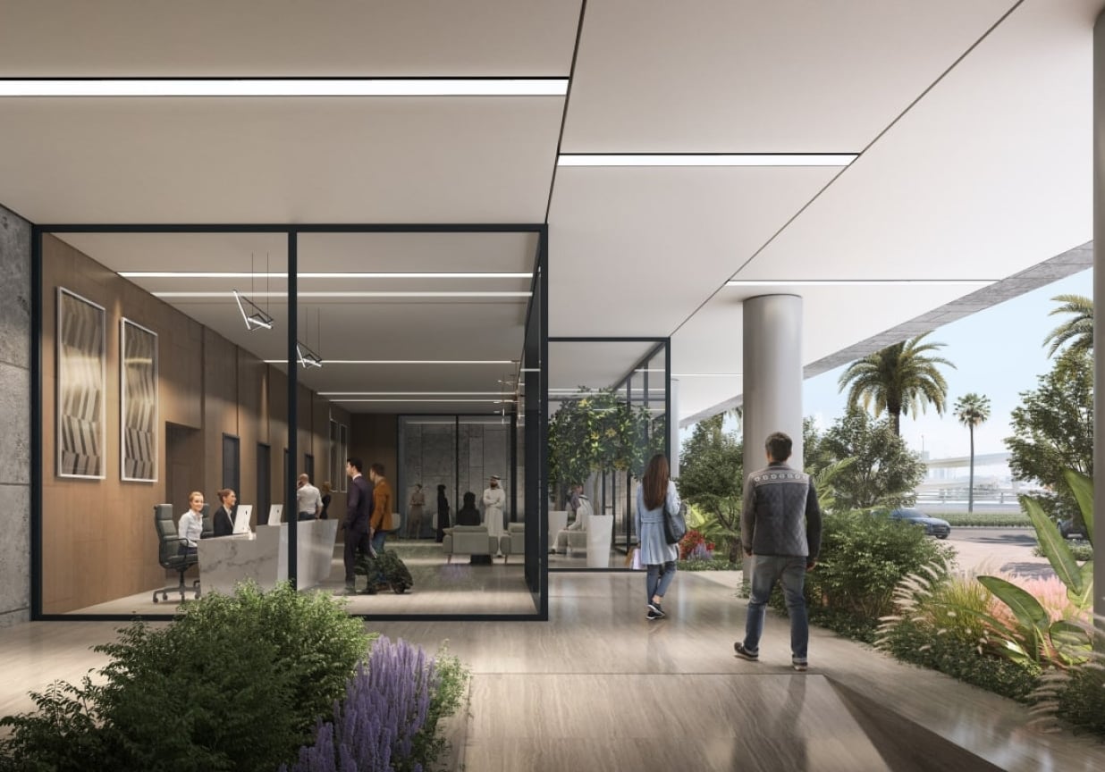 Marina Living by LMD, image 6 of 6. Render supplied by developer.