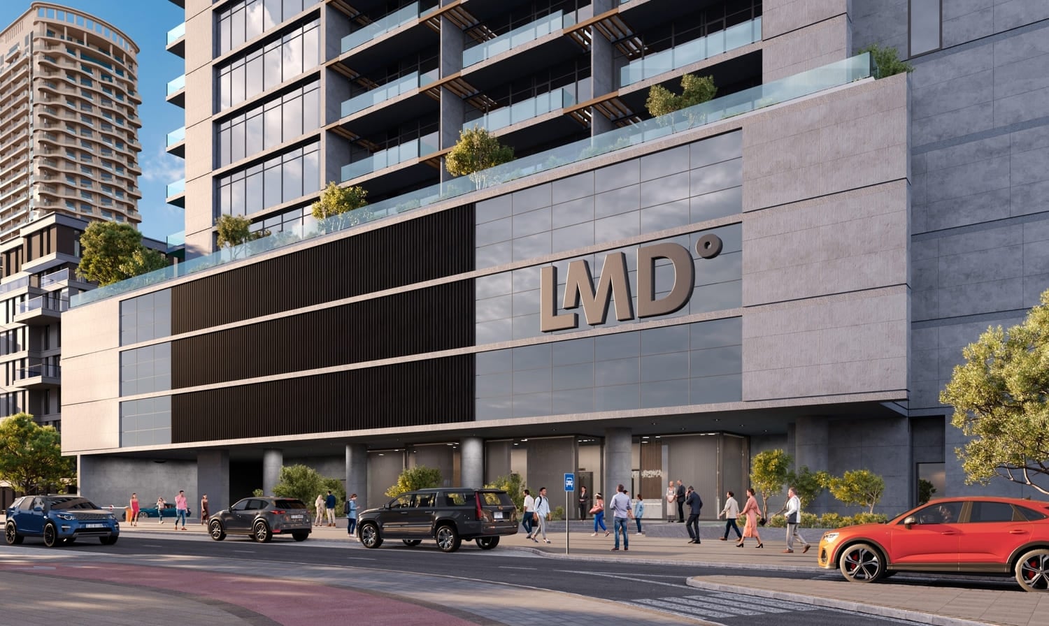 Marina Living by LMD, image 1 of 6. Render supplied by developer.