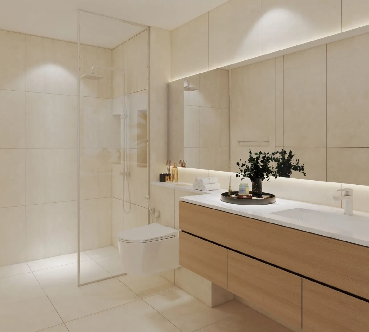 Valencia by Damac, image 5 of 10. Render supplied by developer.