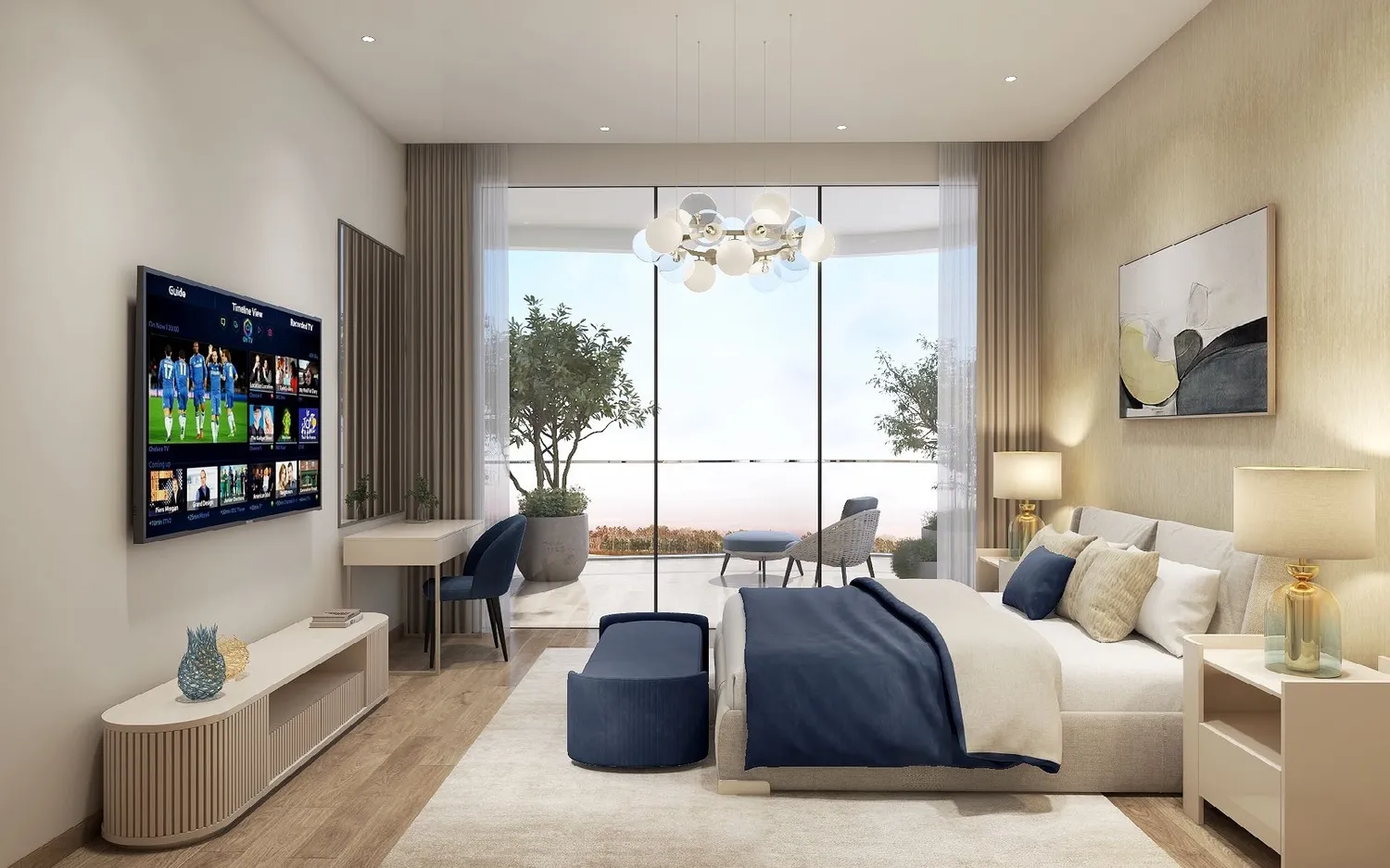 Valencia by Damac, image 8 of 10. Render supplied by developer.