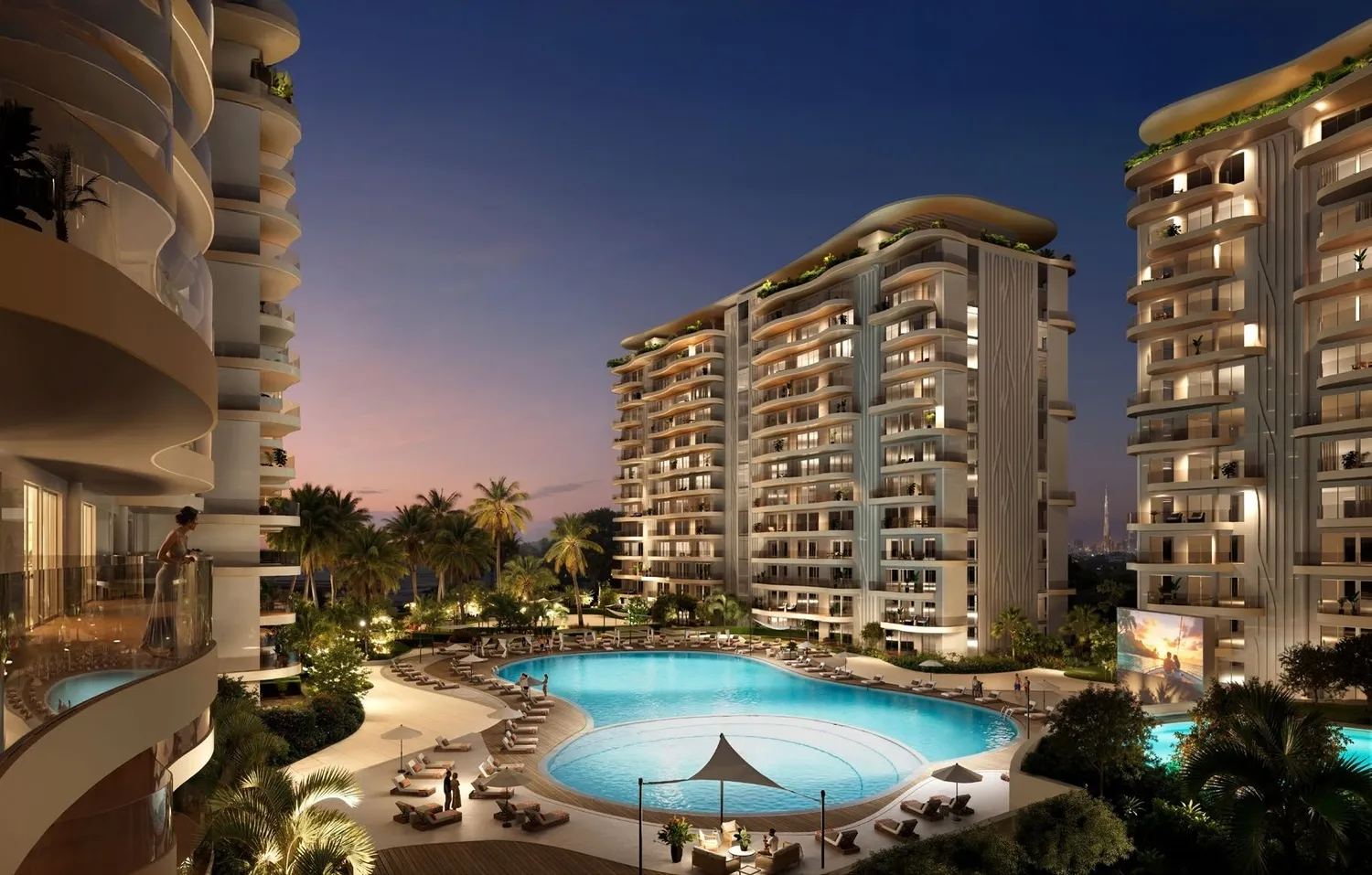 Valencia by Damac, image 1 of 10. Render supplied by developer.