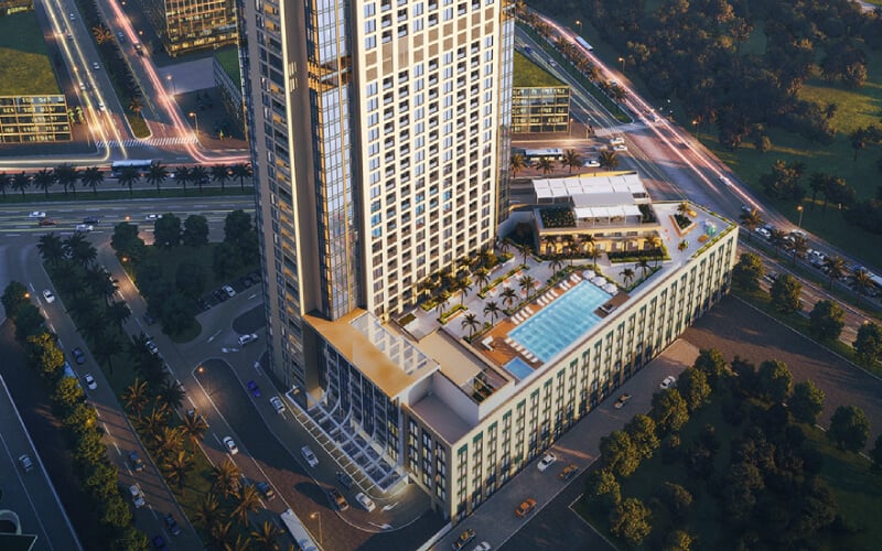 Creek Vistas Grande by Sobha, image 2 of 6. Render supplied by developer.