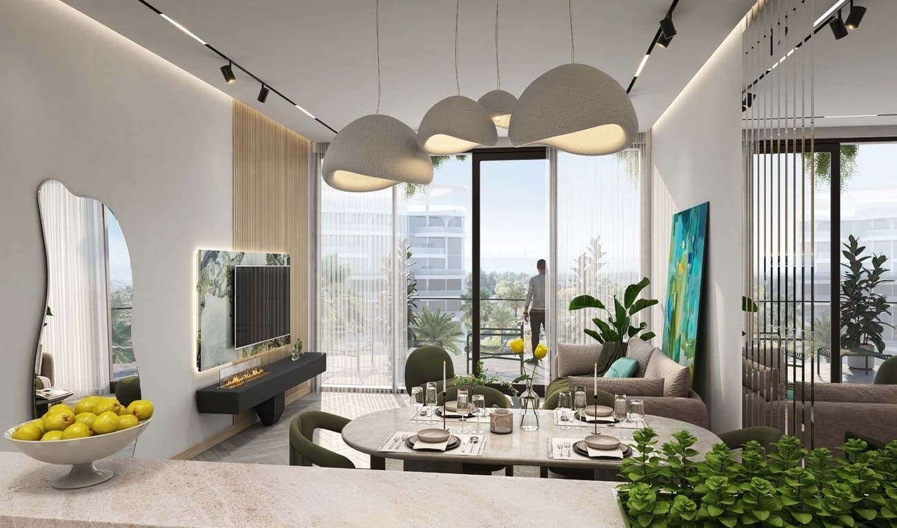 Damac Lagoons Views Phase 2, image 8 of 12. Render supplied by developer.