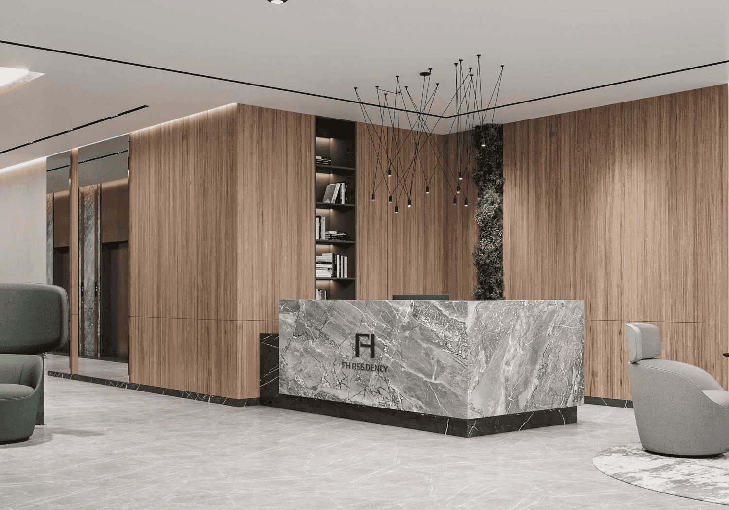 FH Residency by Forum Real Estate Development, image 13 of 17. Render supplied by developer.