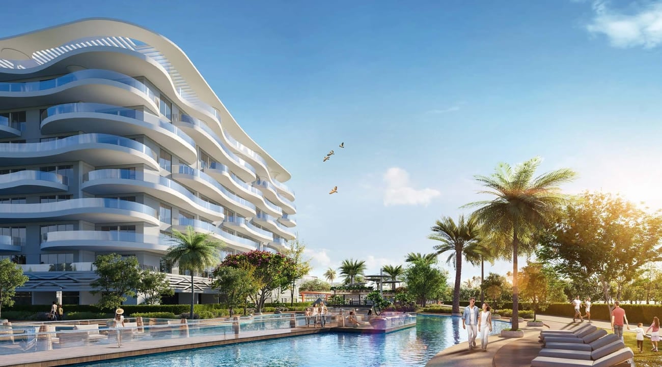 Damac Lagoons Views Phase 2, image 4 of 12. Render supplied by developer.