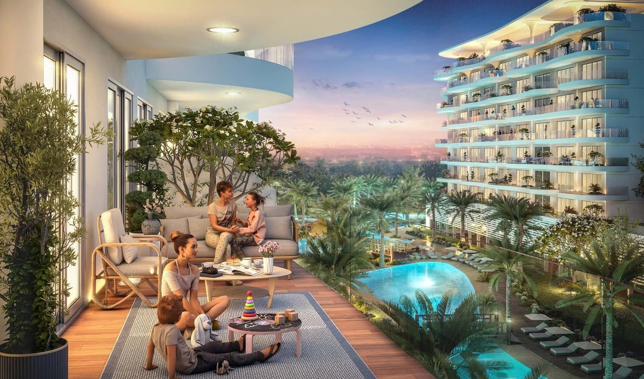Damac Lagoons Views Phase 2, image 5 of 12. Render supplied by developer.