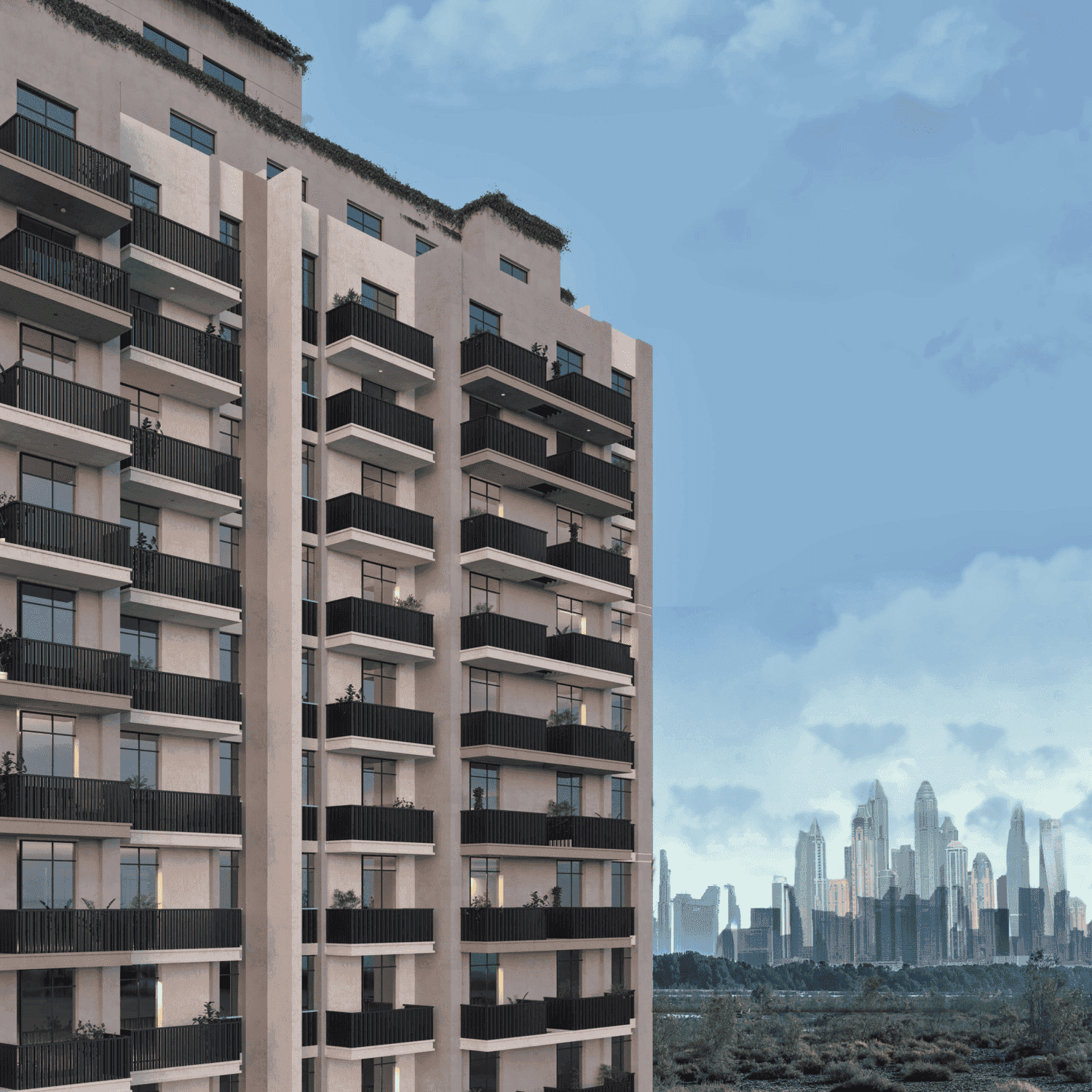 FH Residency by Forum Real Estate Development, image 4 of 17. Render supplied by developer.