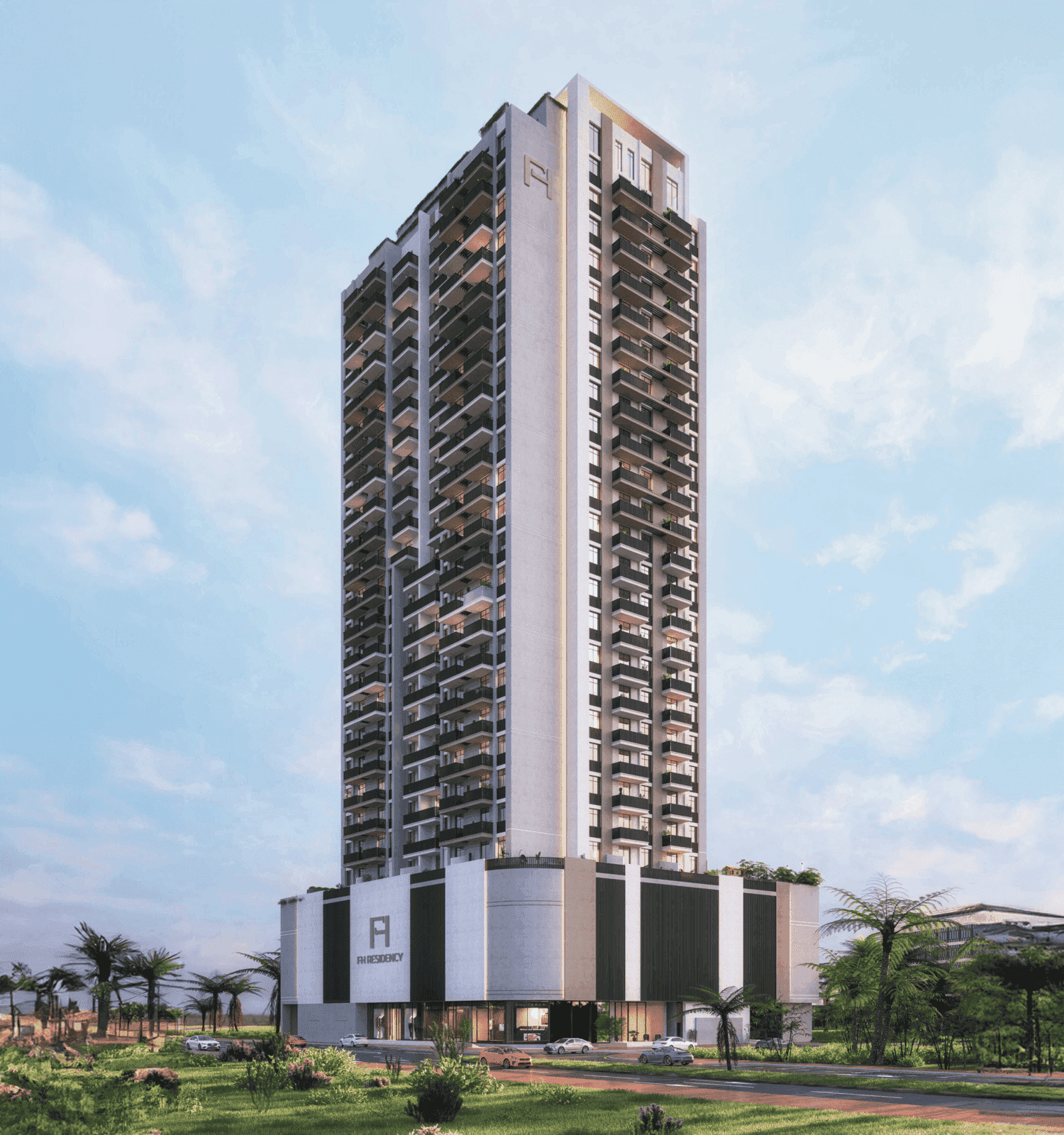 FH Residency by Forum Real Estate Development, image 5 of 17. Render supplied by developer.