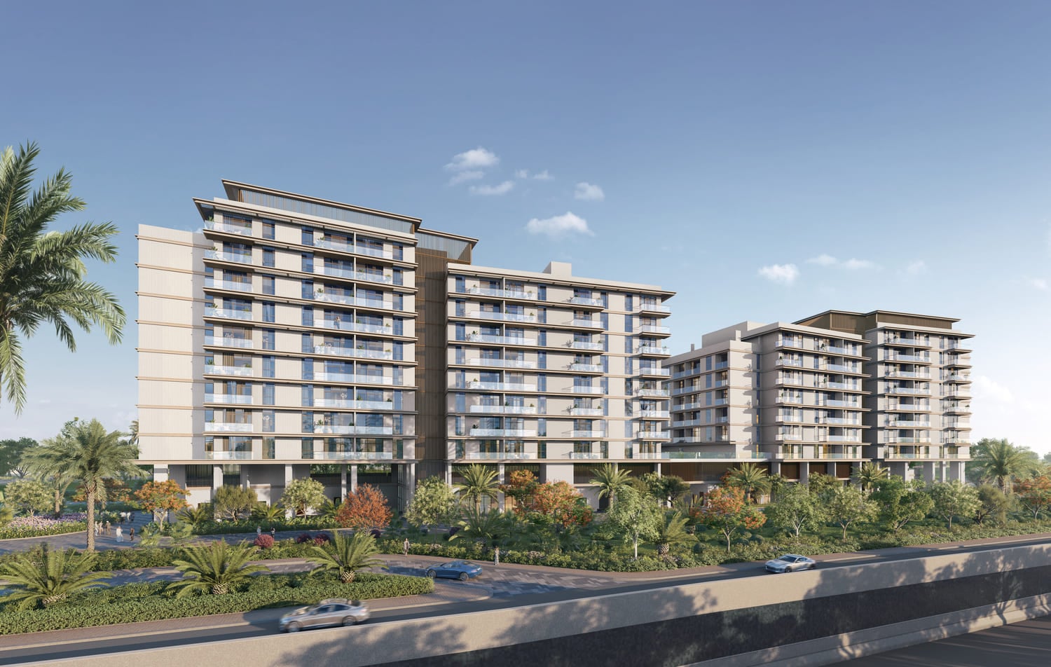 Al Hamra Greens by Al Hamra Real Estate Developer, image 2 of 10. Render supplied by developer.