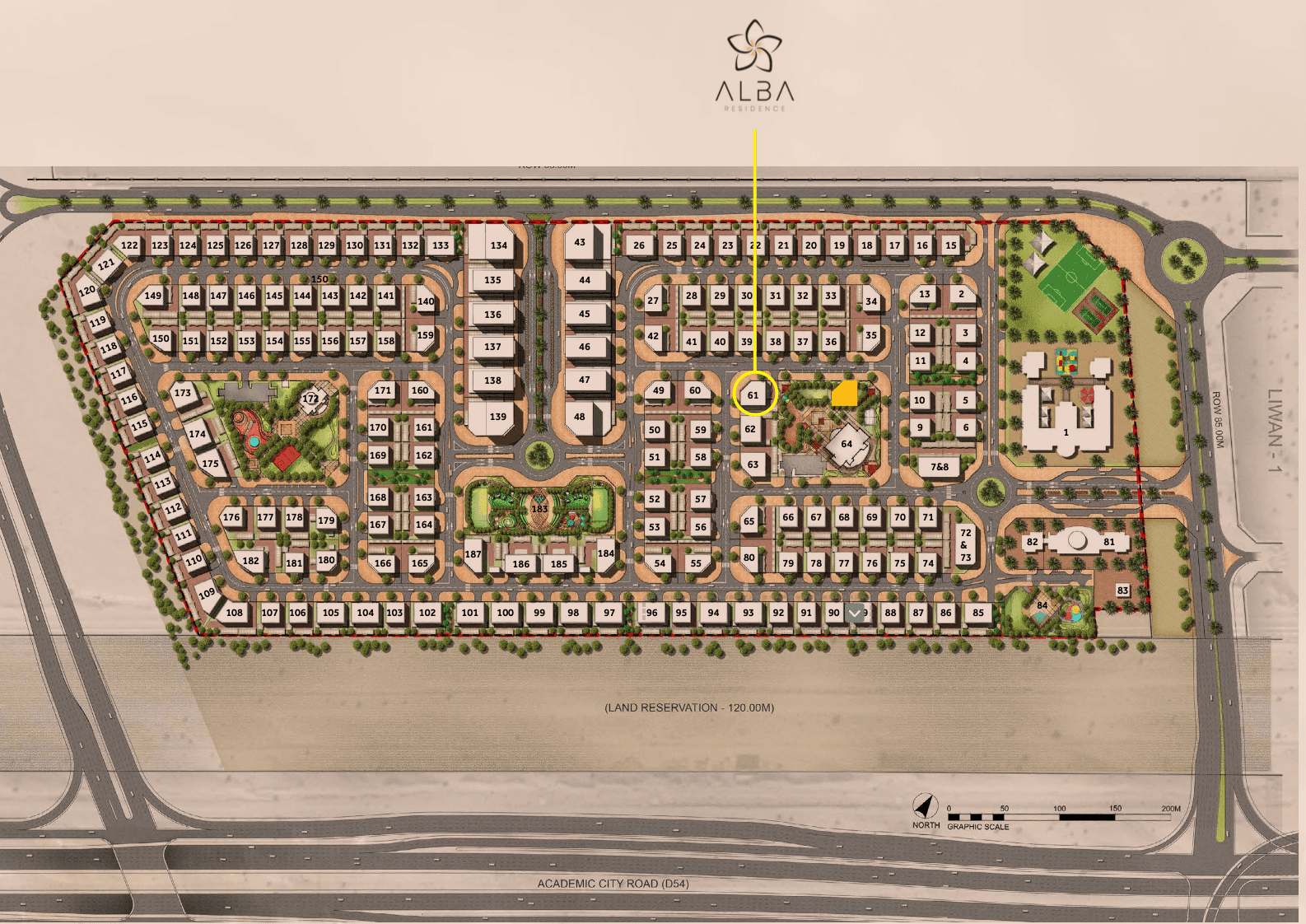 Alba Residence by Amaya Properties, image 8 of 8. Render supplied by developer.