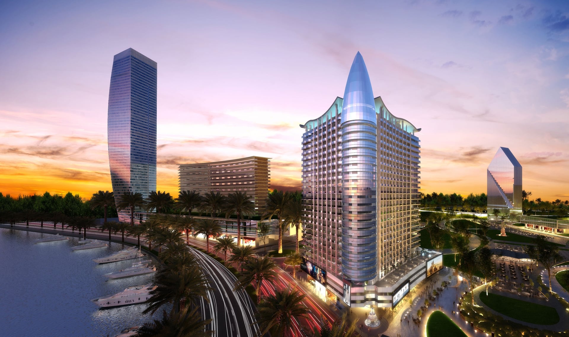 AG Tower by AG Properties, Business Bay. Render supplied by developer.