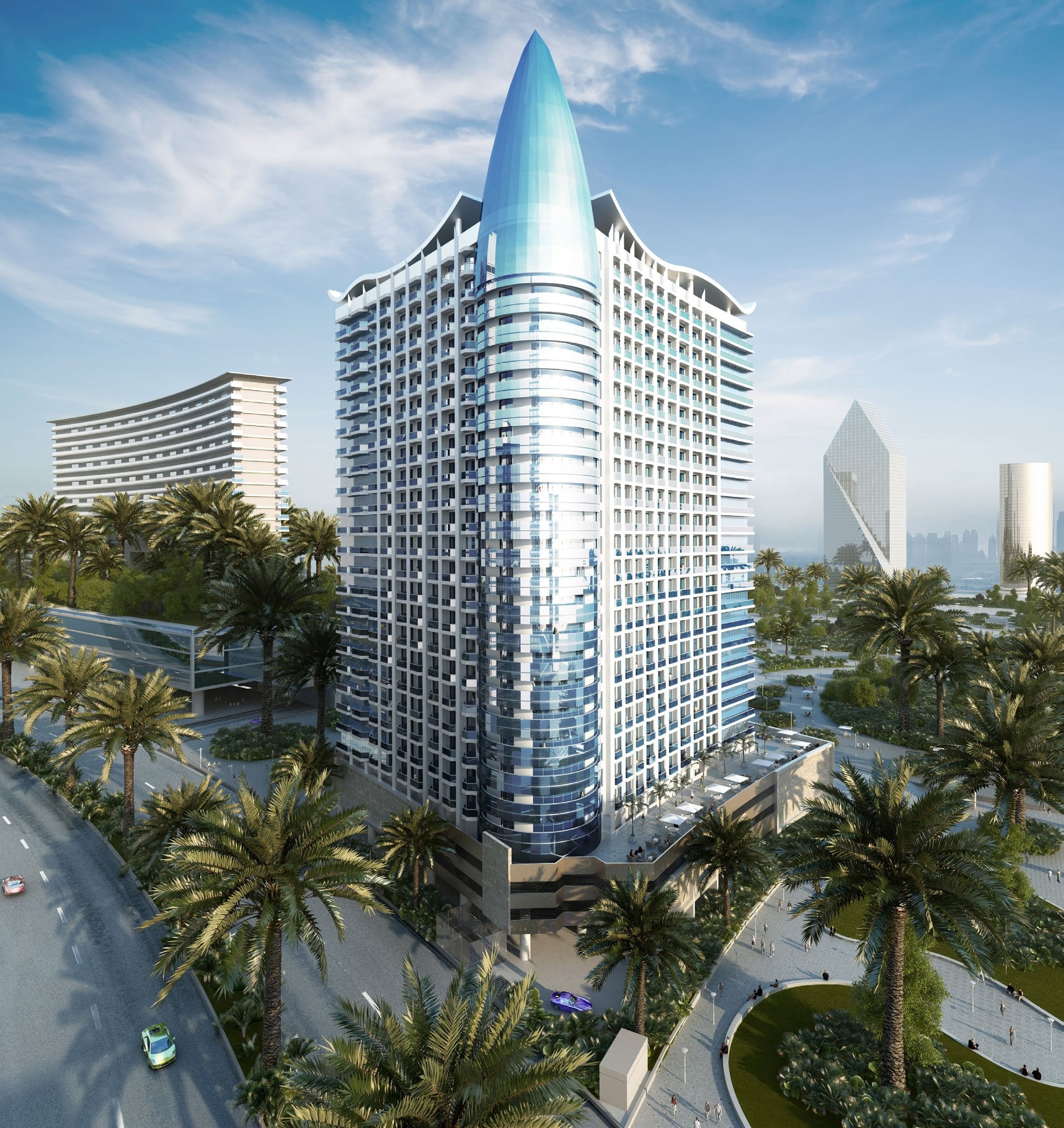 AG Tower by AG Properties, image 2 of 10. Render supplied by developer.