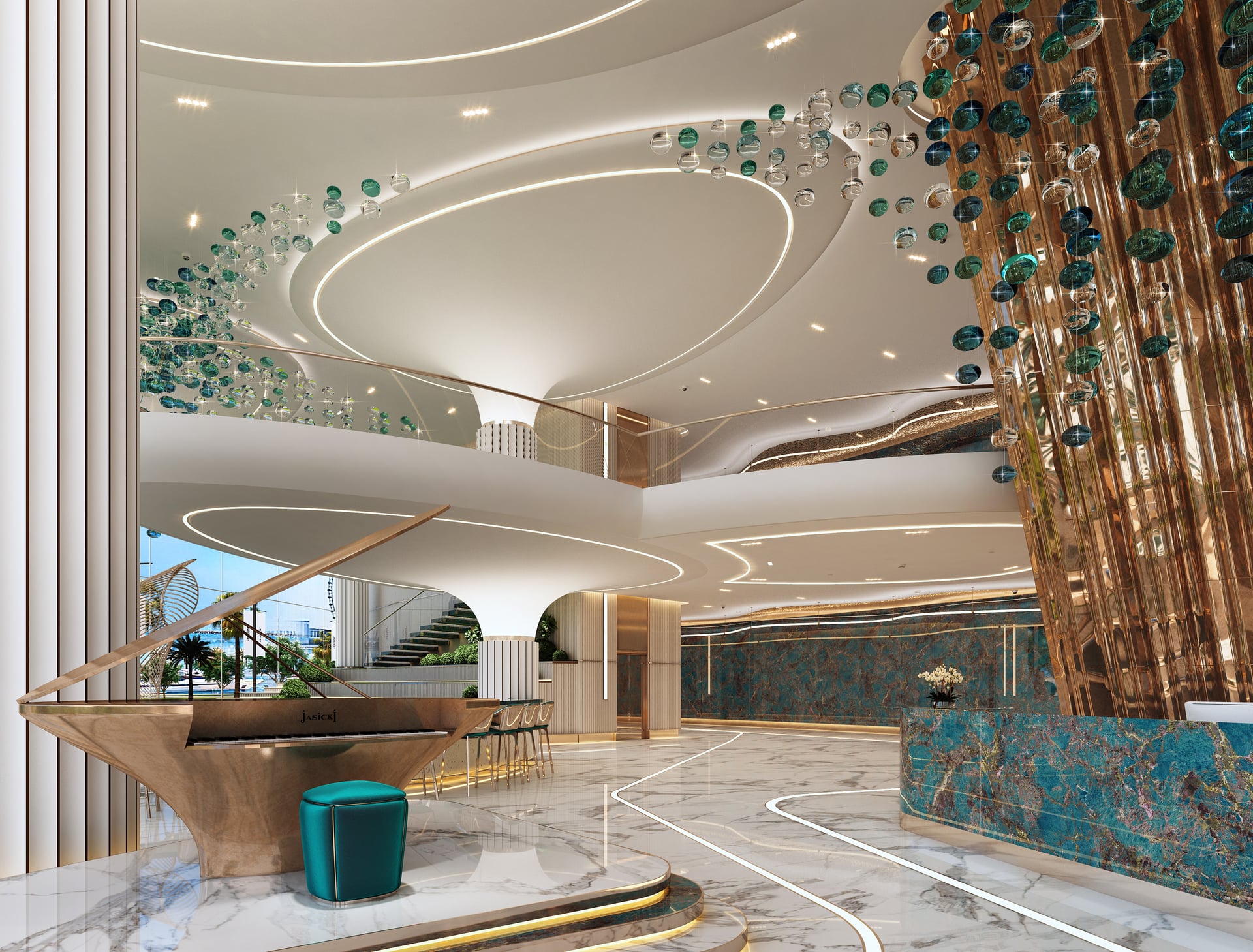 Damac Bay, image 19 of 23. Render supplied by developer.
