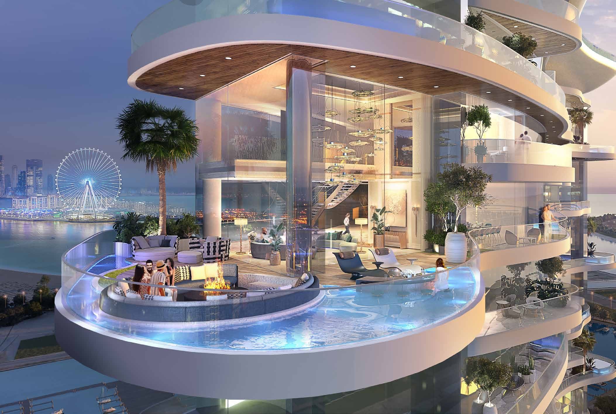 Damac Bay, image 3 of 23. Render supplied by developer.
