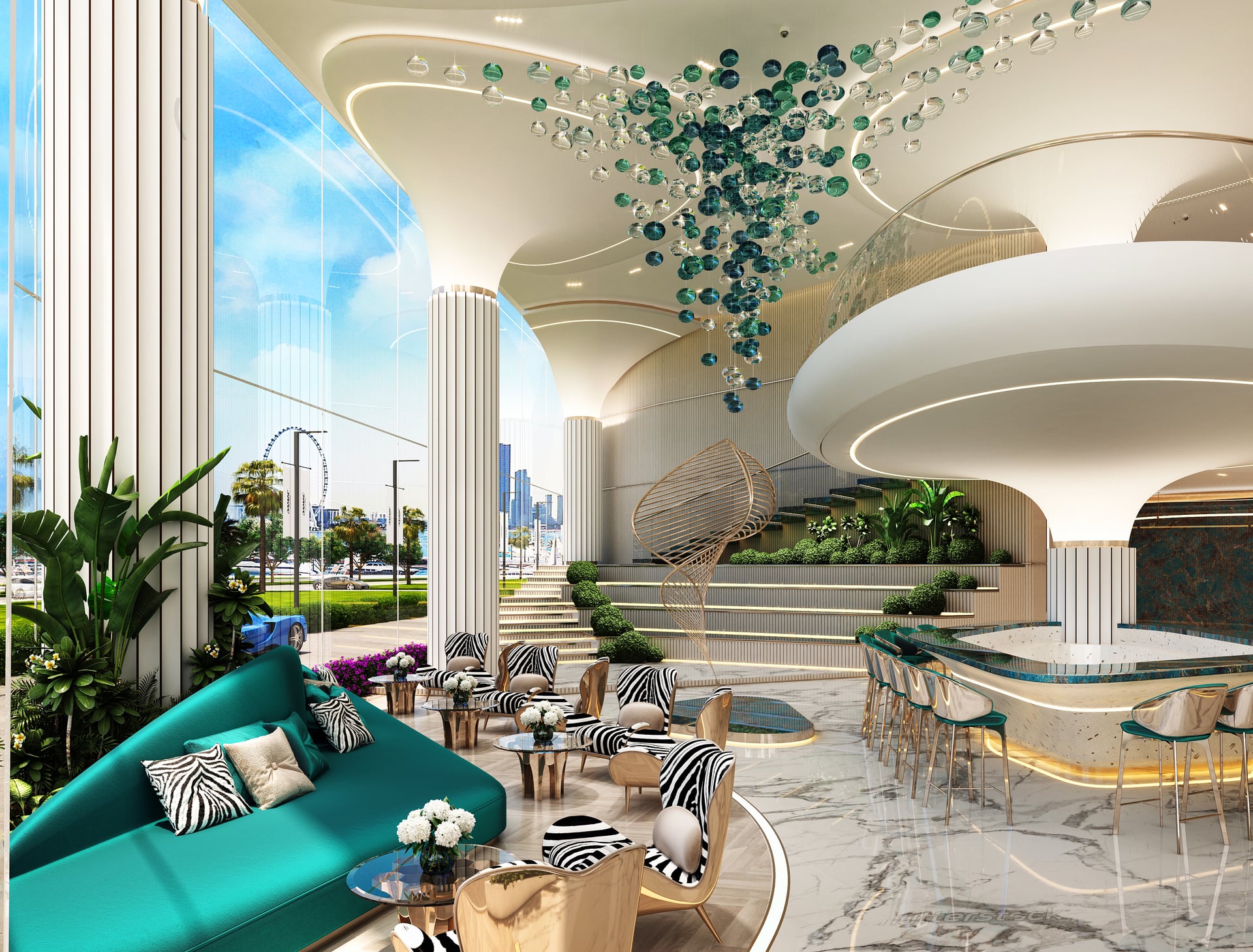 Damac Bay, image 20 of 23. Render supplied by developer.