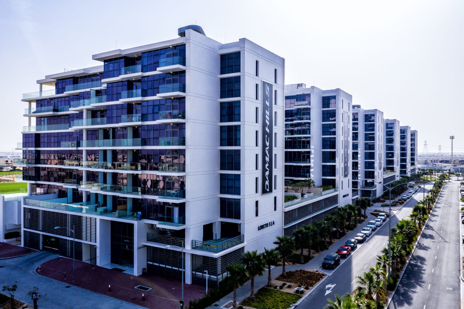 Damac Hills - Golf Promenade, image 3 of 6. Render supplied by developer.