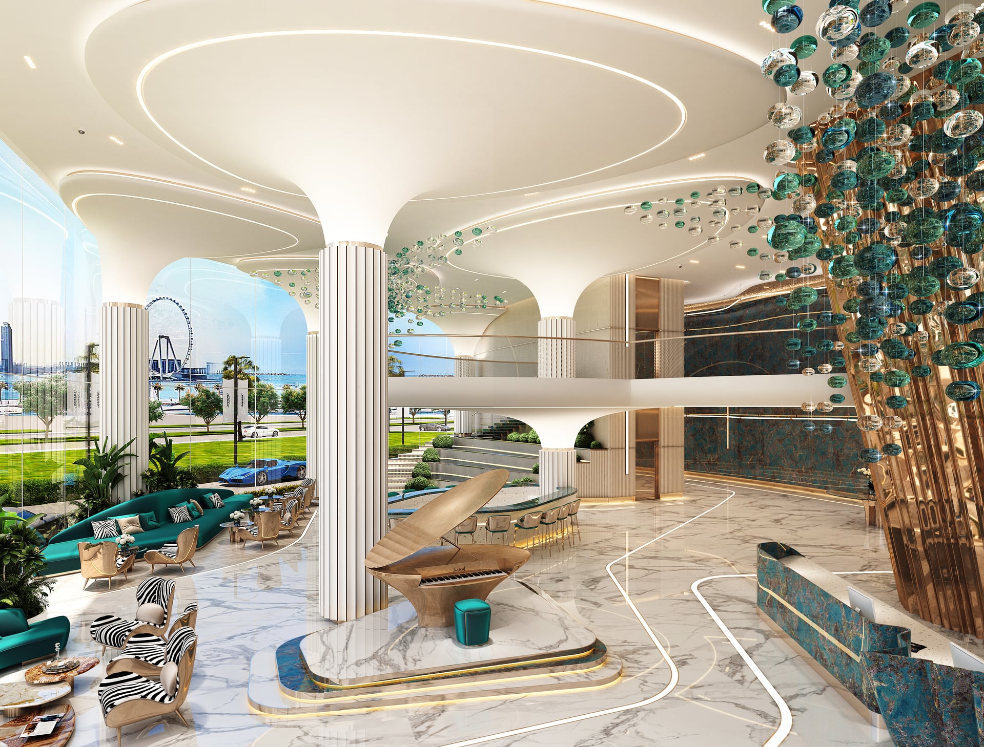 Damac Bay, image 22 of 23. Render supplied by developer.