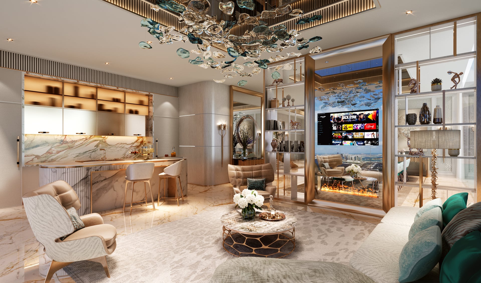 Damac Bay, image 13 of 23. Render supplied by developer.